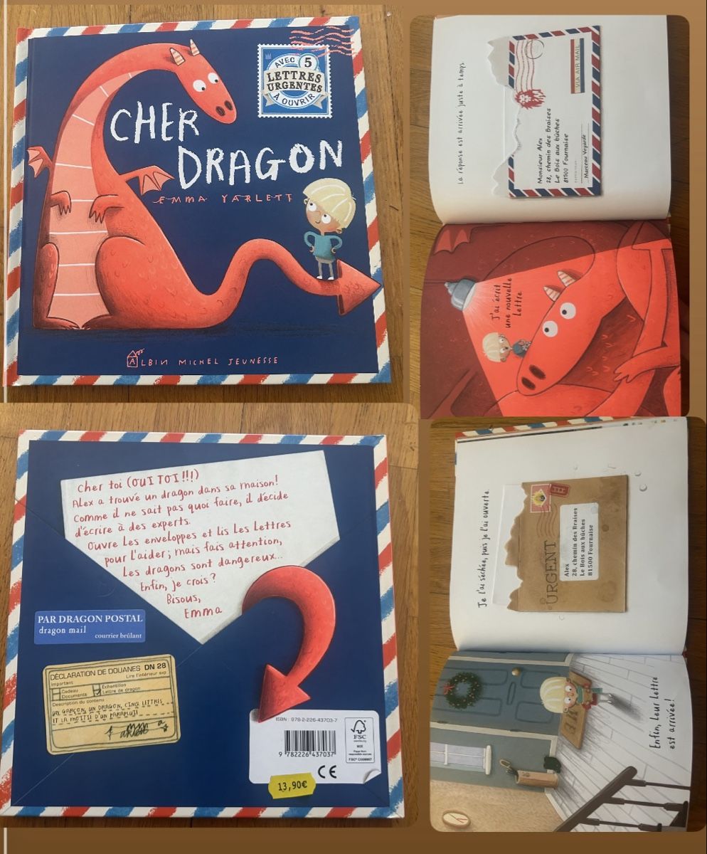 Libri: Cher Dragon d'Emma Yarlett – Nuovo (secondo la descrizione) da St-Prex venduto da mar_f6t6 4