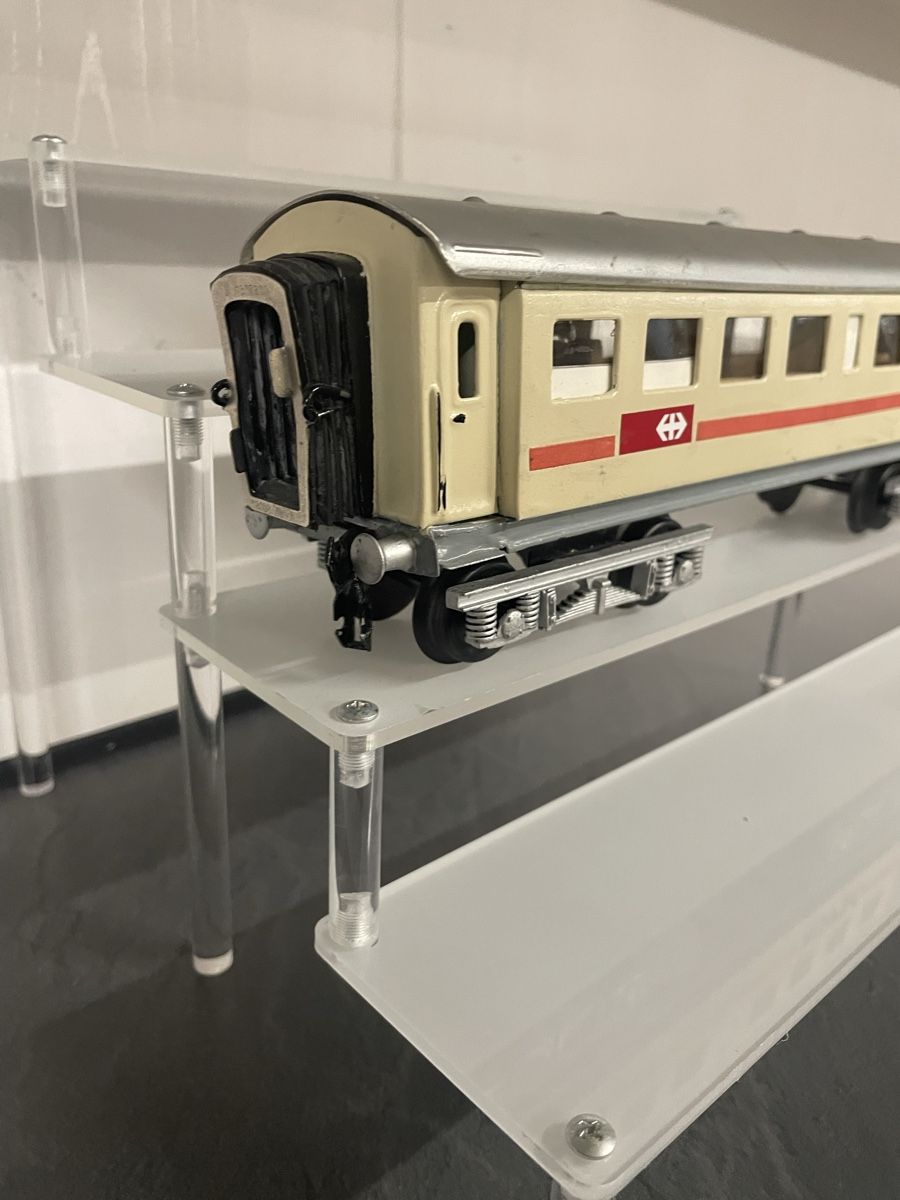 Buco Modellini di ferrovie: Spur 0 Buco Hupac Begleitwagen – Usato da Pratteln venduto da efeu12 2