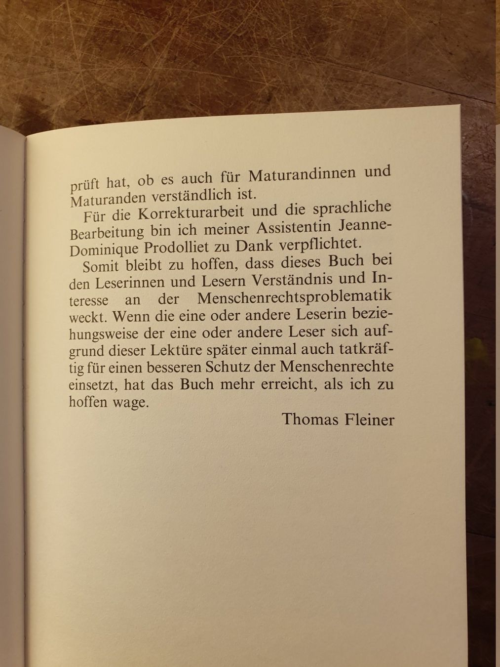Bücher: Was sind Menschenrechte - Thomas Fleiner – Gebraucht aus Zürich von loosebone 6