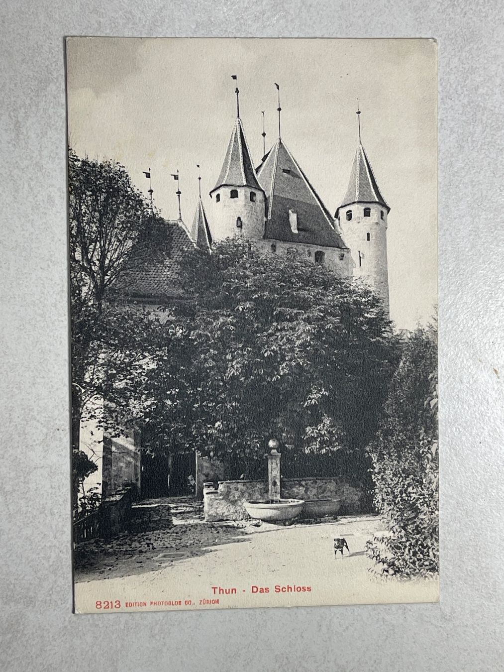 Cartoline postali: Alte Ansichtskarte Thun - Das Schloss, – Usato da Strengelbach venduto da Aschatan5