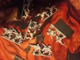 Skeleton Cavalry mini warhammer vintage