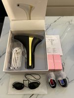 Laser IPL Hair Removal Device black gold new condition