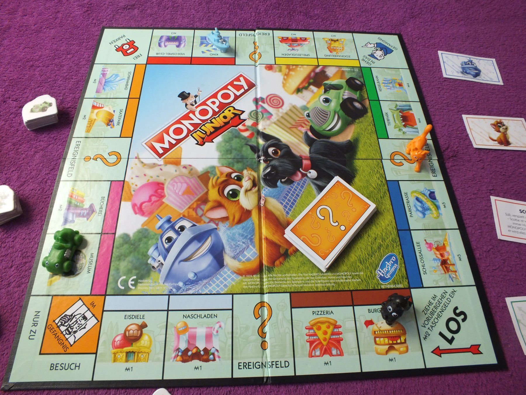 Hasbro Giochi: Monopoly Junior Englisch – Usato da Müllheim Dorf venduto da Seeeule01 5