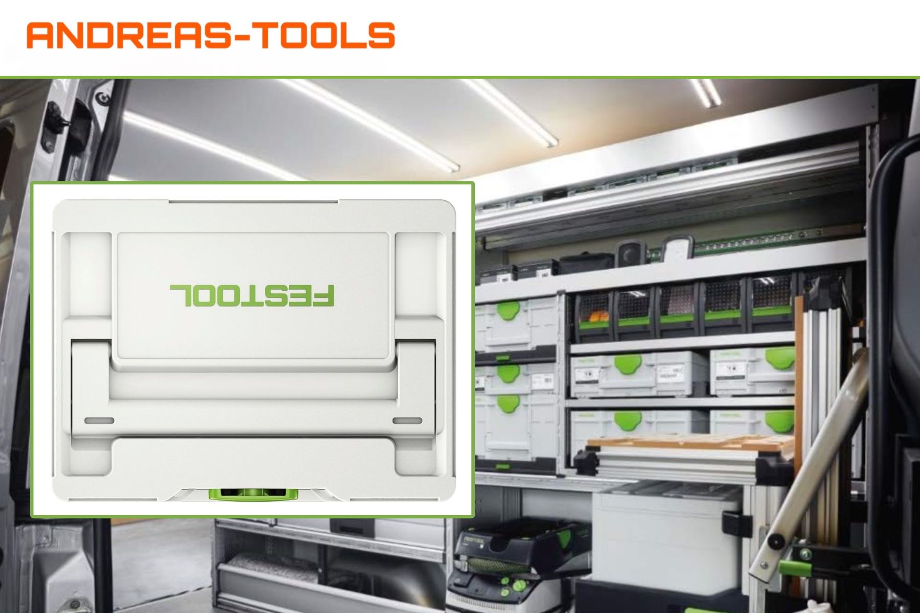Festool Tutti gli attrezzi: FESTOOL die neue Generation Systainer³ SYS3 M 237 – Nuovo e nell'imballaggio originale da Nebikon venduto da Andreas-Tools 2