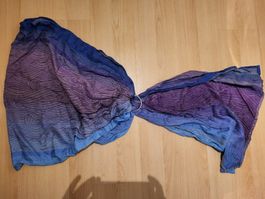 Oschas Ring Sling Babytragetuch Lila Blau