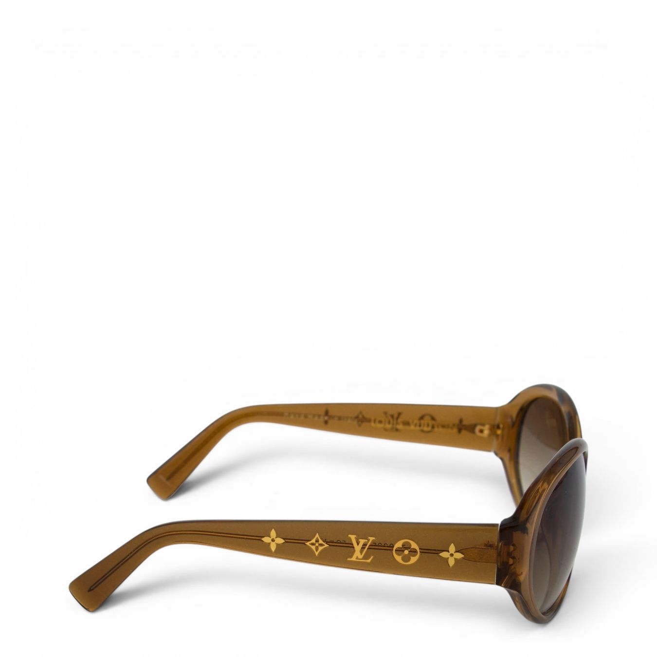 Louis Vuitton Occhiali & Lenti: Louis Vuitton Obsession Sonnenbrille braun – Usato da Binningen venduto da Designerlabels 2