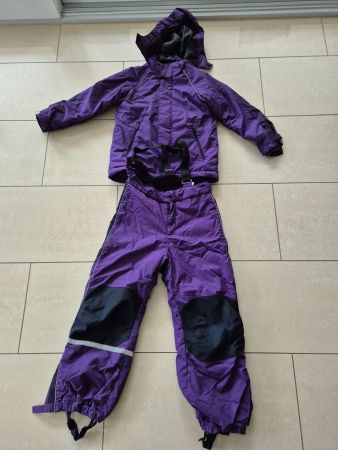 Skianzug H&M Mädchen lila Grösse 128