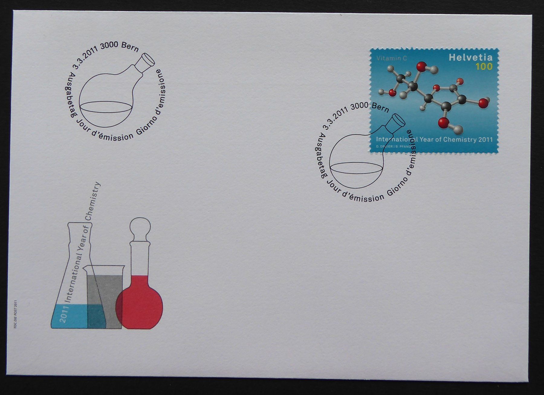 Tutti i francobolli: 2011 - CH - Znr. 1386 / Einzelwert - FDC - ES - 03.03.2011 – Usato da Holziken venduto da Cindy003