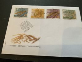 2008 DAUERMARKEN GETREIDE FDC VOLL EINWANDFREI