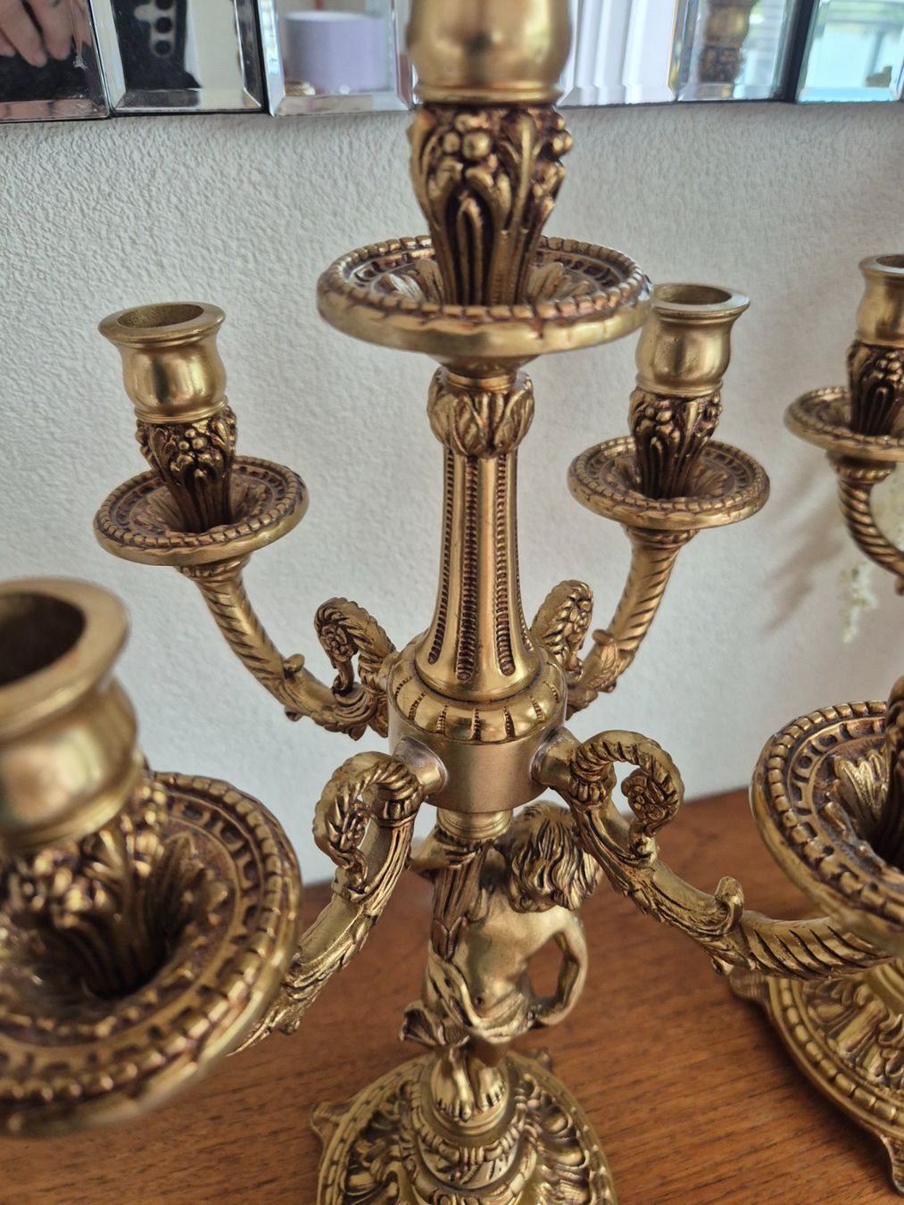 Kerzenständer: Paire de chandeliers, candelabres – Gebraucht aus Fully von tameab 5