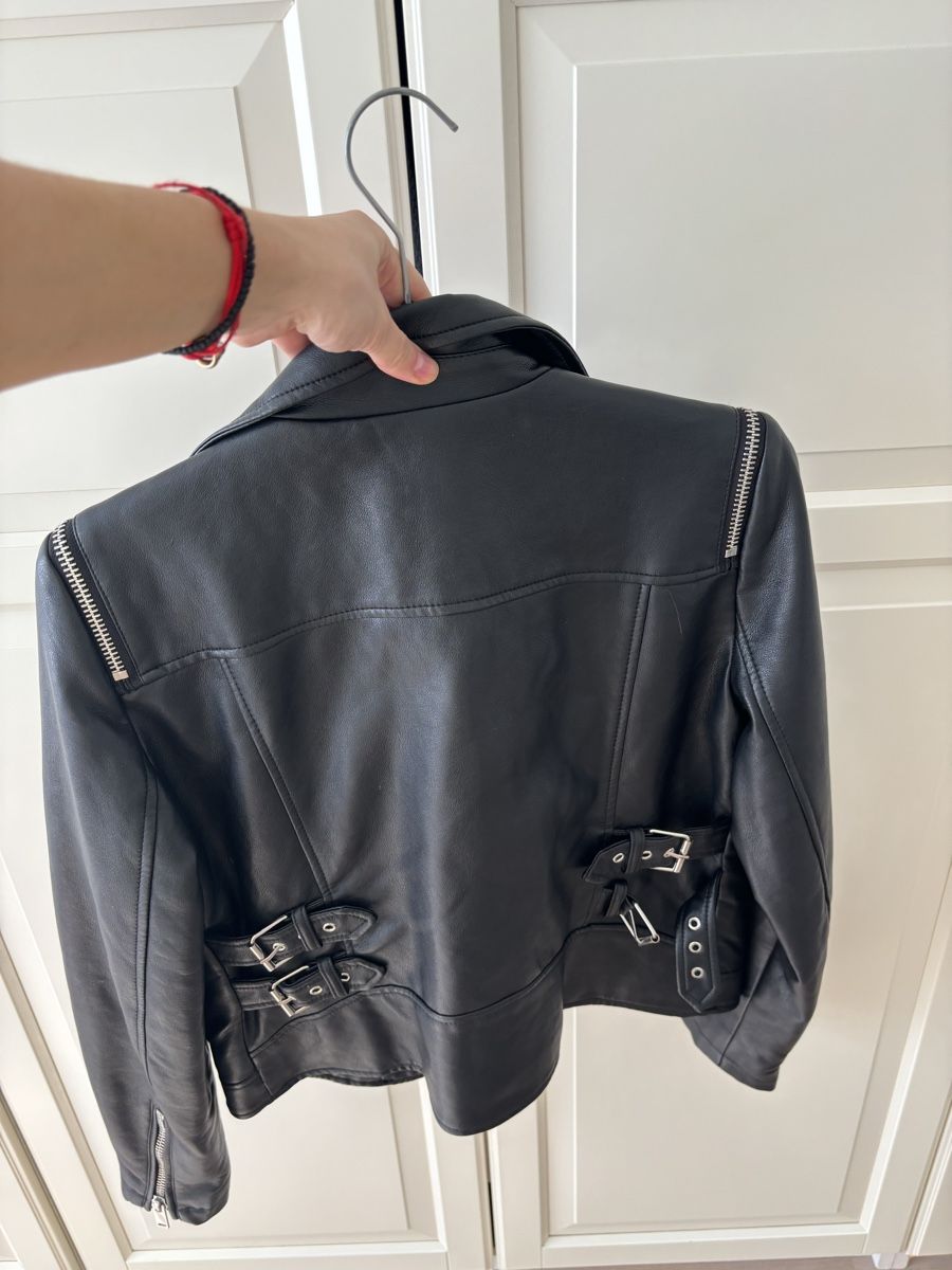 Giacche: Mango M size Leather Vegan Jacket NP: 120.- – Nuovo (secondo la descrizione) da Horgen venduto da len_qjz9 3