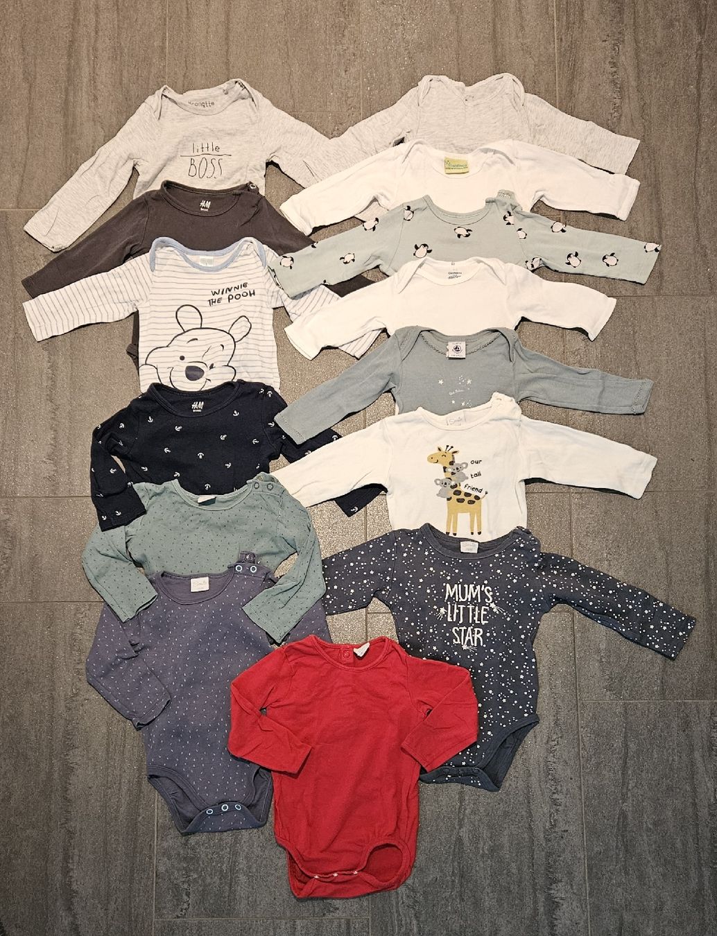Maglioni & Felpe: Baby-Body langarm Grösse 68 – Usato da Rotkreuz venduto da Kaffitanteli