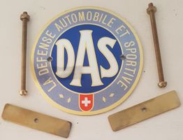 Plakette DAS LA DEFENSE AUTOMOBILE ET SPORTIVE