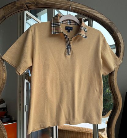 Burberry T-shirt Polo, Bluse Gr. M-38 