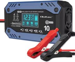 Intelligentes Ladegerät 12V/24V 10A für Auto Motorrad Camper