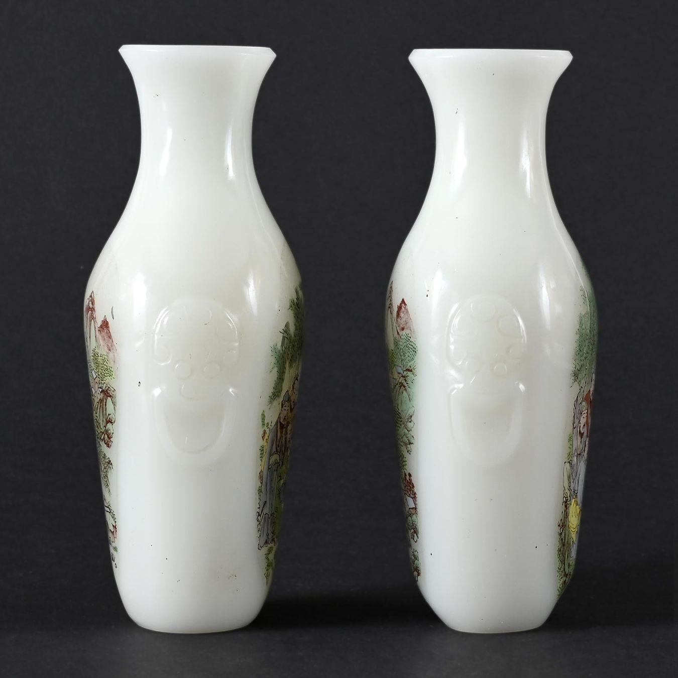 Vasi & Recipienti: Paar antike chinesische Glas Väschchen – Usato da Bern venduto da chamunda 1