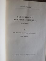 1947 - Europäische Kunstgeschichte Peter Meyer Band 1 + 2