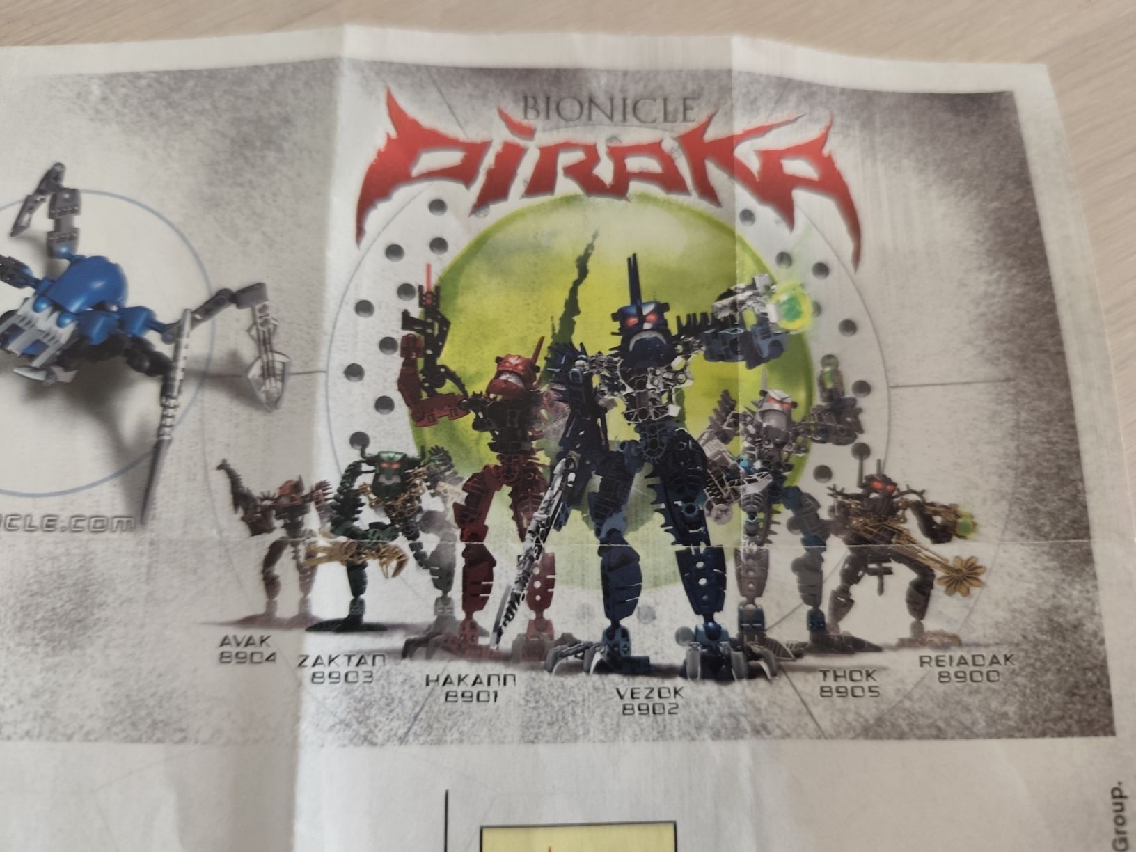 Lego Giocattoli: Lego 8724 Bionicle Piraka – Nuovo (secondo la descrizione) da Zuckenriet venduto da bm2_88l9 3