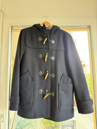 Topman Wollmantel Dufflecoat Gr. L - Winter Jacke Top!