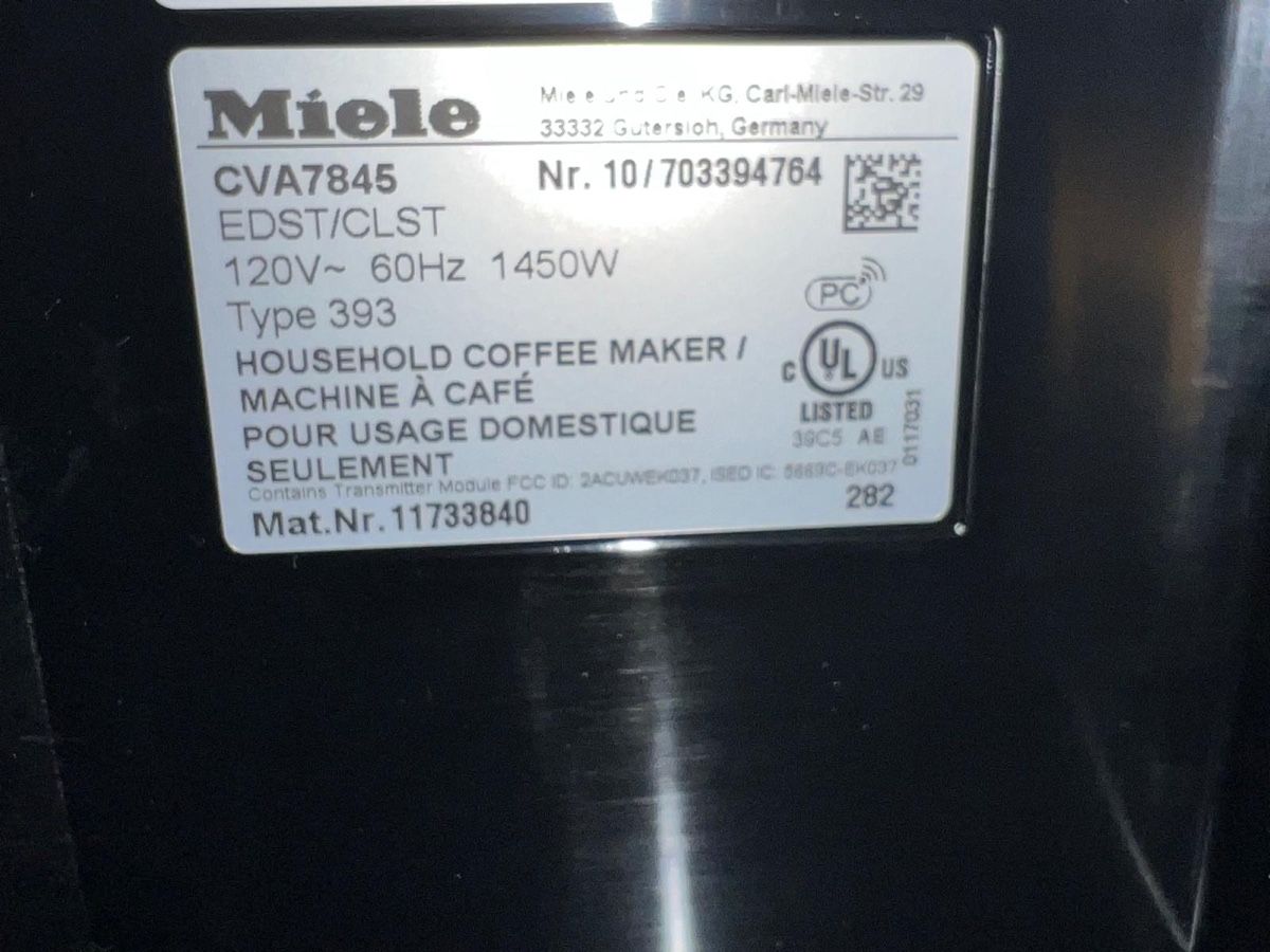 Macchine per caffè & Macchine per espresso: Miele Einbaukaffeeautomat CVA7845 – Nuovo (secondo la descrizione) da Wangen an der Aare venduto da rob_j88b 2