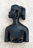 🟢 Buste art africain en bois Afrikanische Frauenbüste Holz