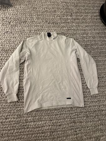Nike Dri-FIT Rollkragen Langarmshirt Beige