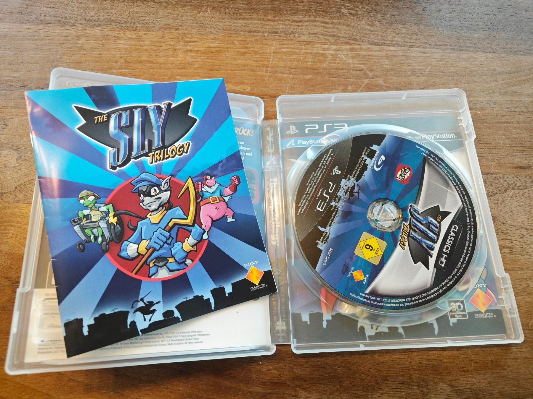 Giochi: The Sly Trilogy - PS3 - OVP/CIB – Usato da Ziefen venduto da Chefkoch 1
