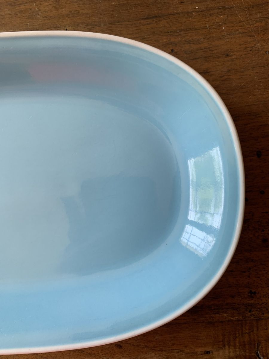 Rössler Piatti di portata: Rössler Schale Platte 28 cm blau Servierschale – Usato da Montreux venduto da Barber_Swiss_Vintage 2