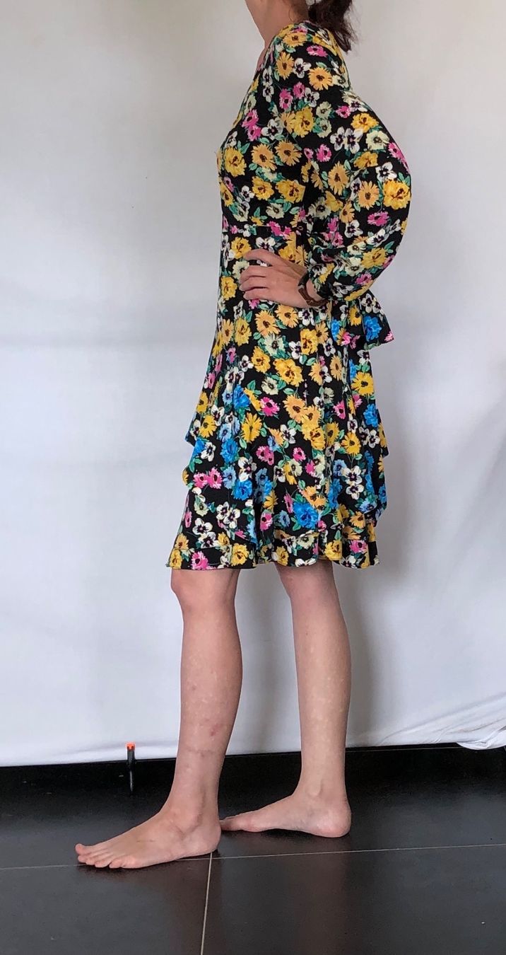 Vestiti: Robe à fleurs volantée Wallis taille 36 neuve – Nuovo e nell'imballaggio originale da Coppet venduto da Vanessamode 4