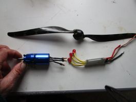 RC-Segler Leomotion Getriebemotor Regler Carbonprop 4m 2,3kg