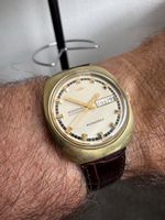 MONDIA Moonlander , Vintage Mondlandungsuhr aus 70 er Jahre