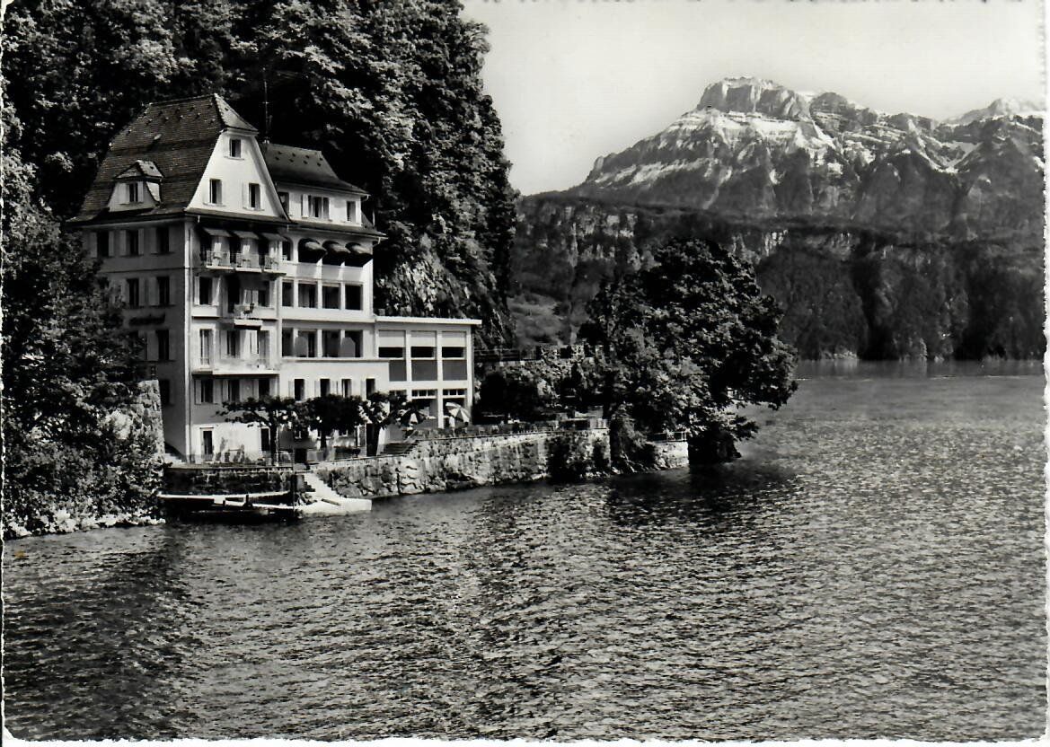 Cartoline postali: Hotel Seehof Gersau – Usato da Hochdorf venduto da Ziegel-16