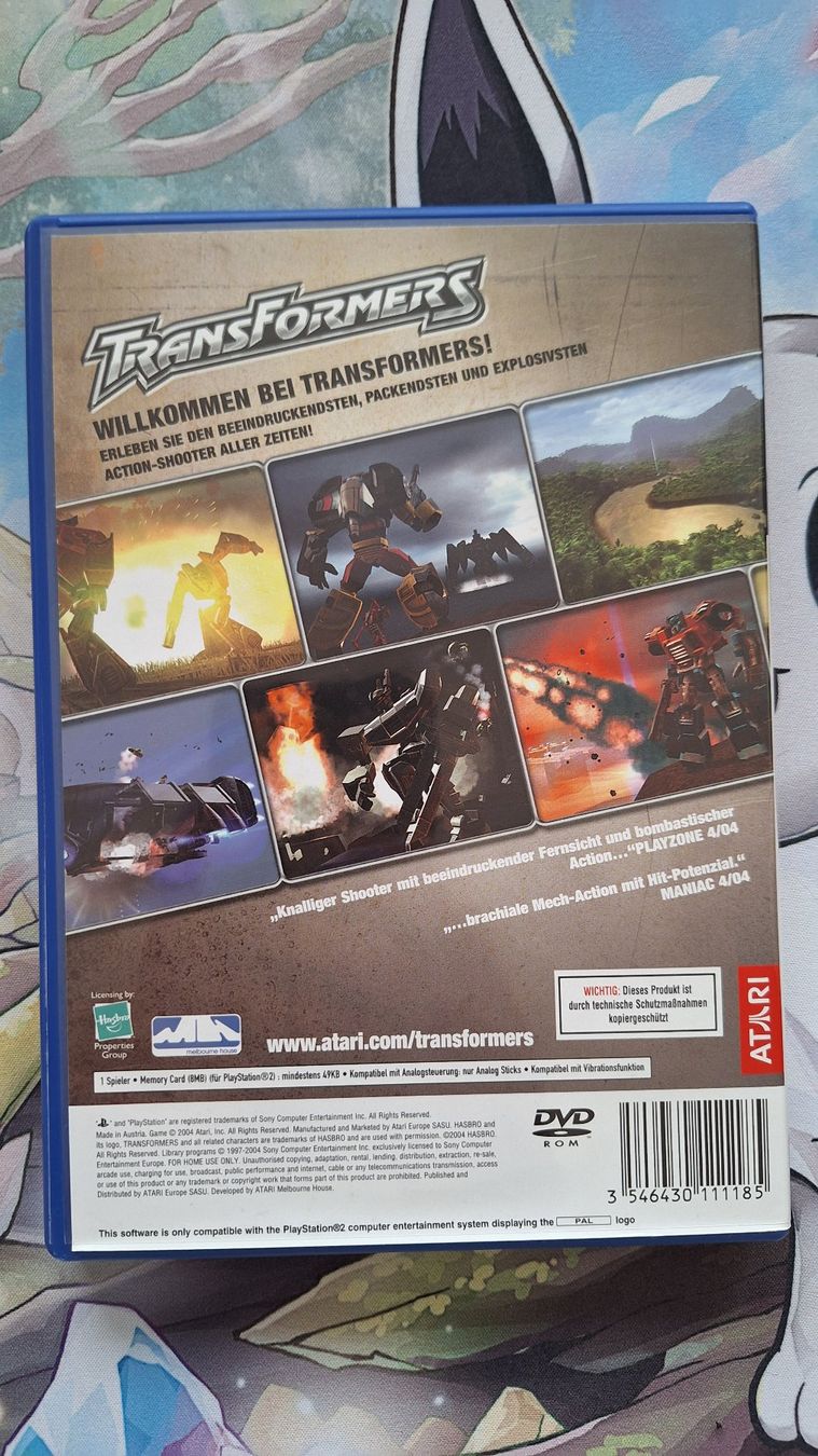 Spiele: Transformers - PS2 - KEINE ! KRATZER – Gebraucht aus Altstätten SG von GGsGameshop 1
