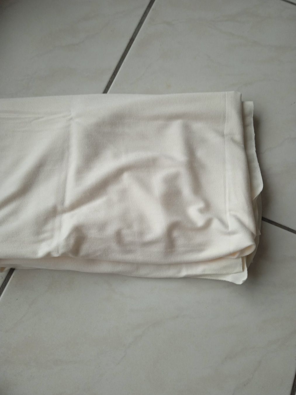Tessuti: Jersey Stoff Creme – Nuovo (secondo la descrizione) da Rothrist venduto da MaSa82 1