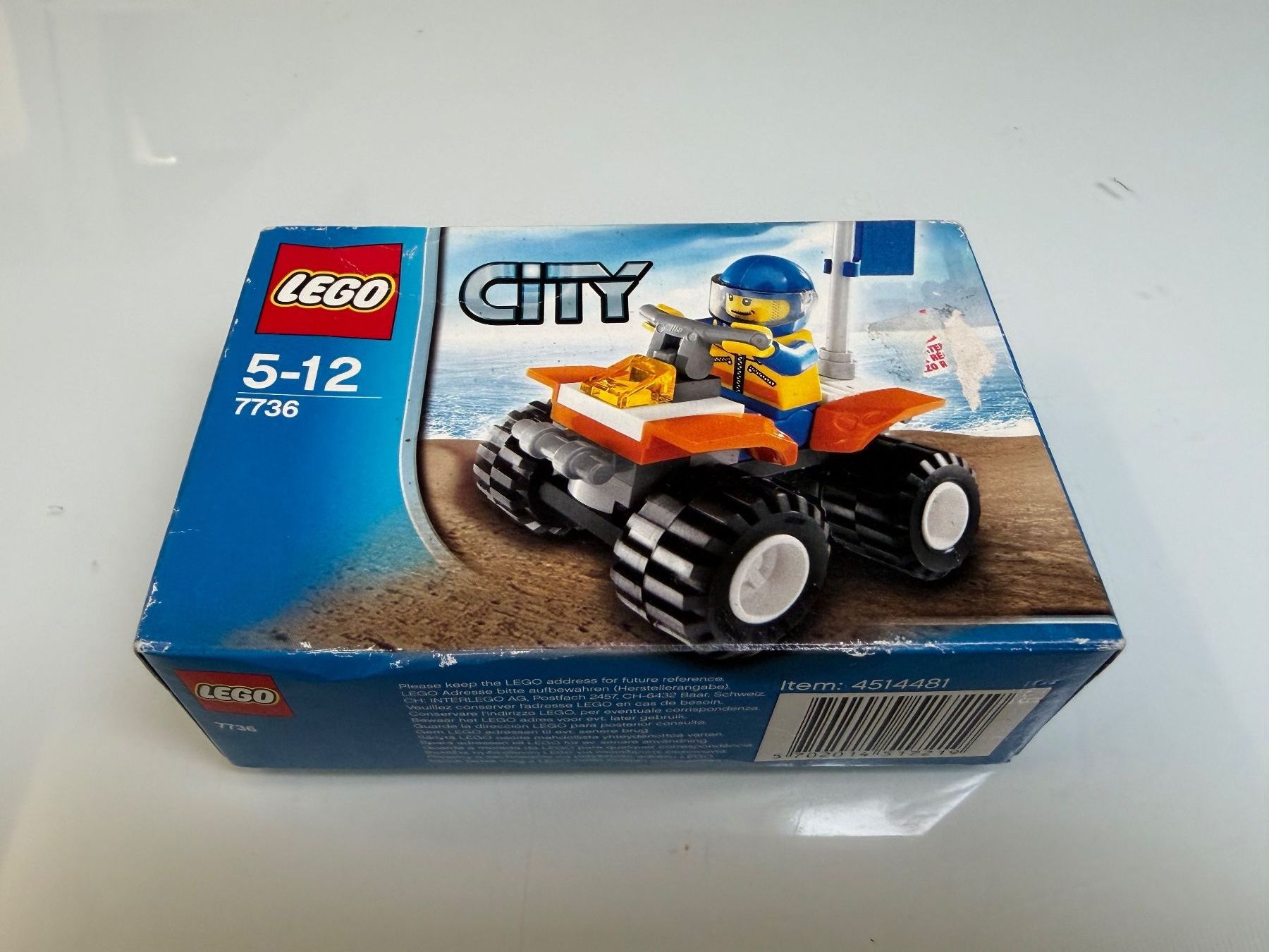 Lego Kit di costruzioni: Lego City 7736 Quad – Nuovo e nell'imballaggio originale da Wettingen venduto da jo_walters