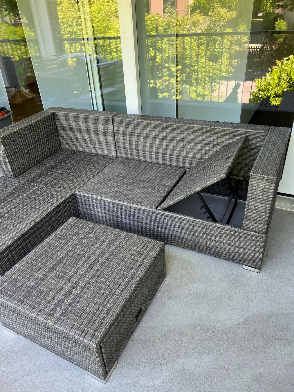Divani: Gartenlounge Rattan – Usato da Dättwil AG venduto da shopaholic18 1