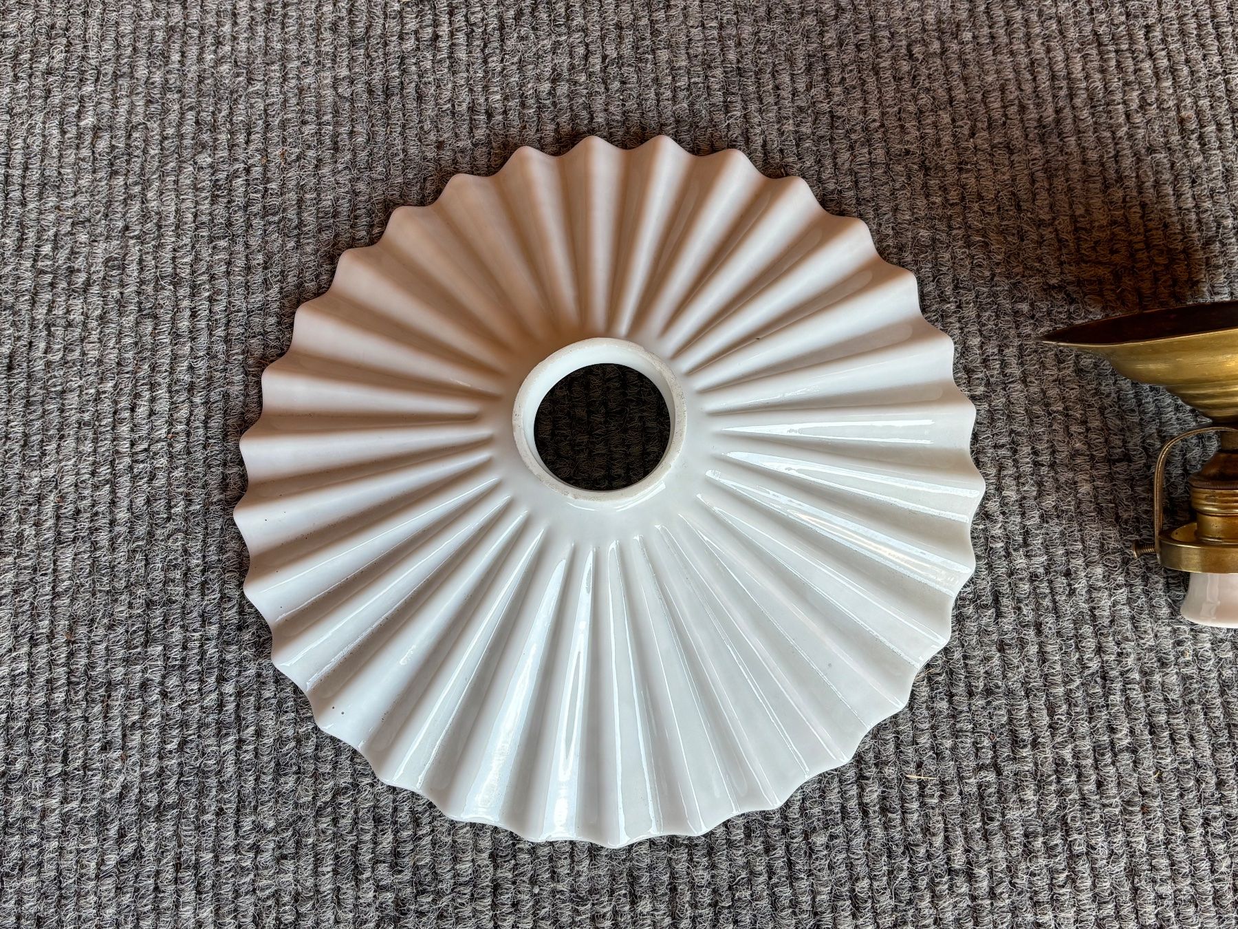 Lampade: Originale antike Jugendstil Deckenlampe Hängelampe – Usato da Lüchingen venduto da Eeizo 5