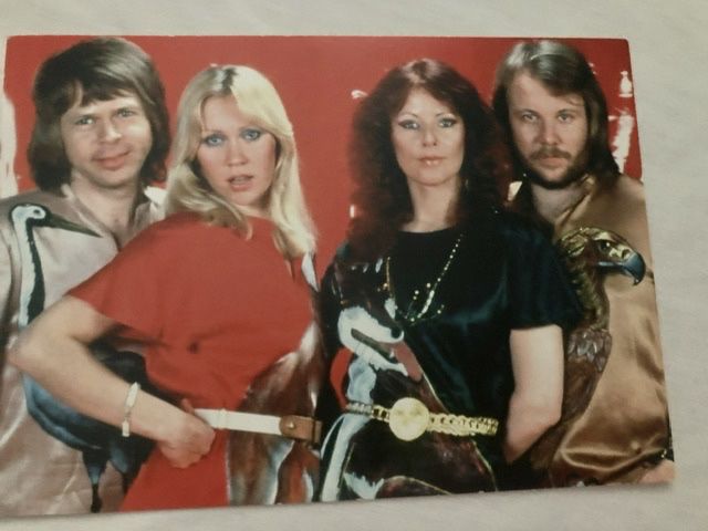 Cartoline postali: ABBA Vintage Postkarte / Karte – Nuovo (secondo la descrizione) da Wettingen venduto da ABBA-Retro