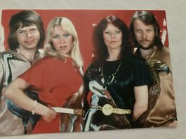 ABBA Vintage Postkarte / Karte