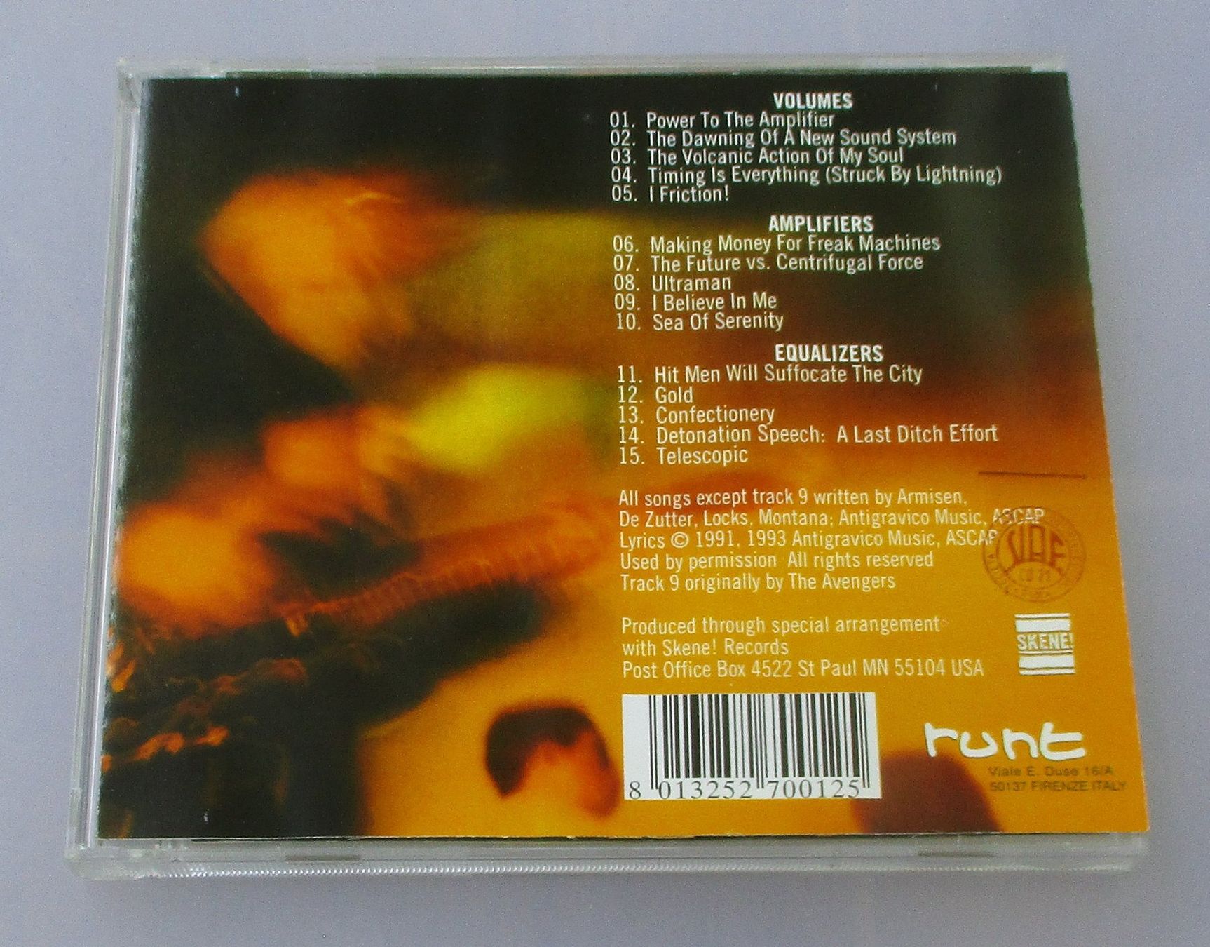 CD: TRENCHMOUT - Volumes, Amplifiers, Equalizers – Usato da Wattwil venduto da Muriel11 1