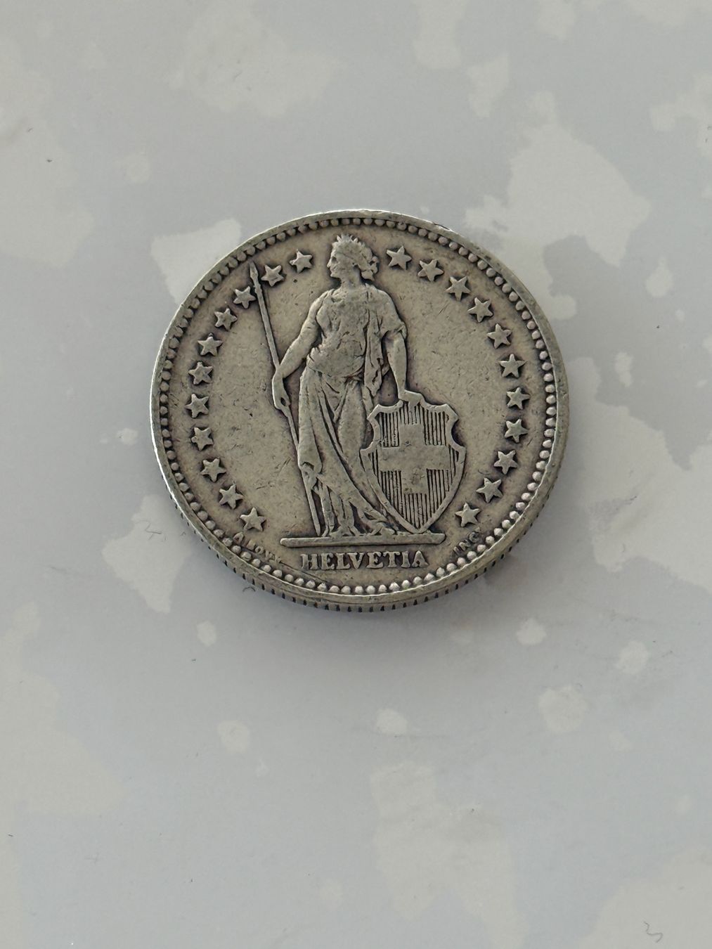Alle Münzen: 2 Franken 1916  Rar – Gebraucht aus Wallisellen von SWISS_SILVER1
