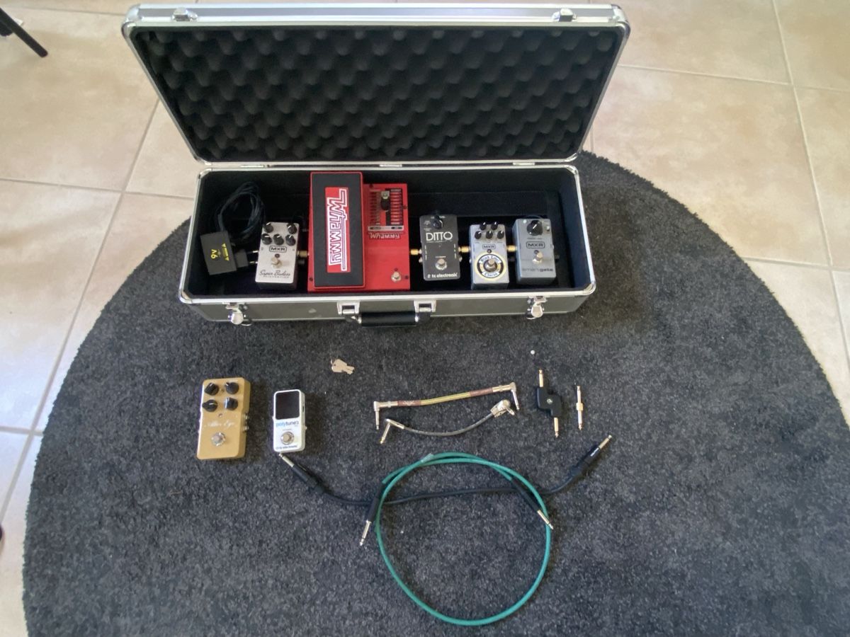 Musikinstrumente: Effektpedalboard mit Zubehör – Gebraucht aus Rümlingen von Panman55 1