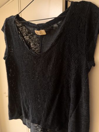 Blaues Shirt Hollister Frauen M