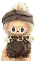 Labubu ensemble 3 pièces marron NEUF sans peluche