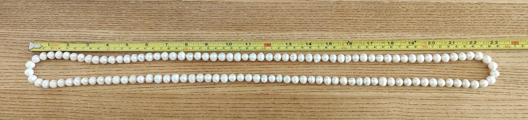 Ketten: Süsswasserperle Kette, 120cm, "endlos" – Neu und originalverpackt aus Rümlang von 21f 2