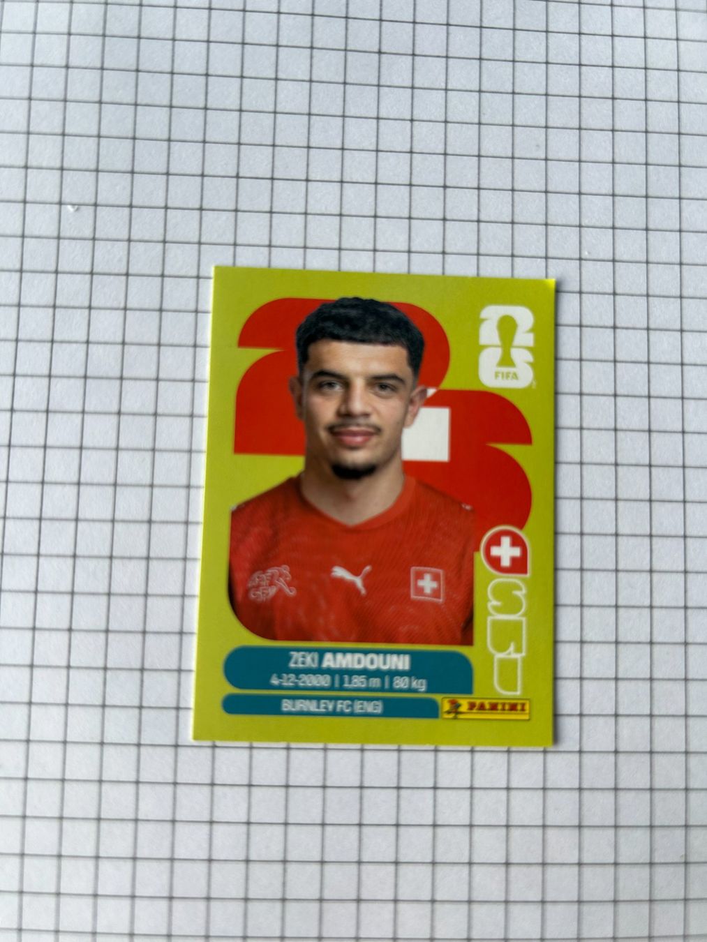 Panini Carte collezionabili: Panini FIFA World Cup 2026 - SUI 20 – Usato da Zumikon venduto da meter03