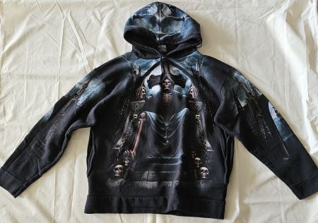 Kapuzenpullover - Spiral - Skull - XL
