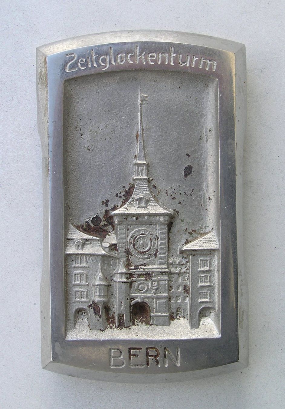 Sculture & Statue: ALTER VON ROLL BRIEFBESCHWERER BERN – Usato da Grenchen venduto da country59