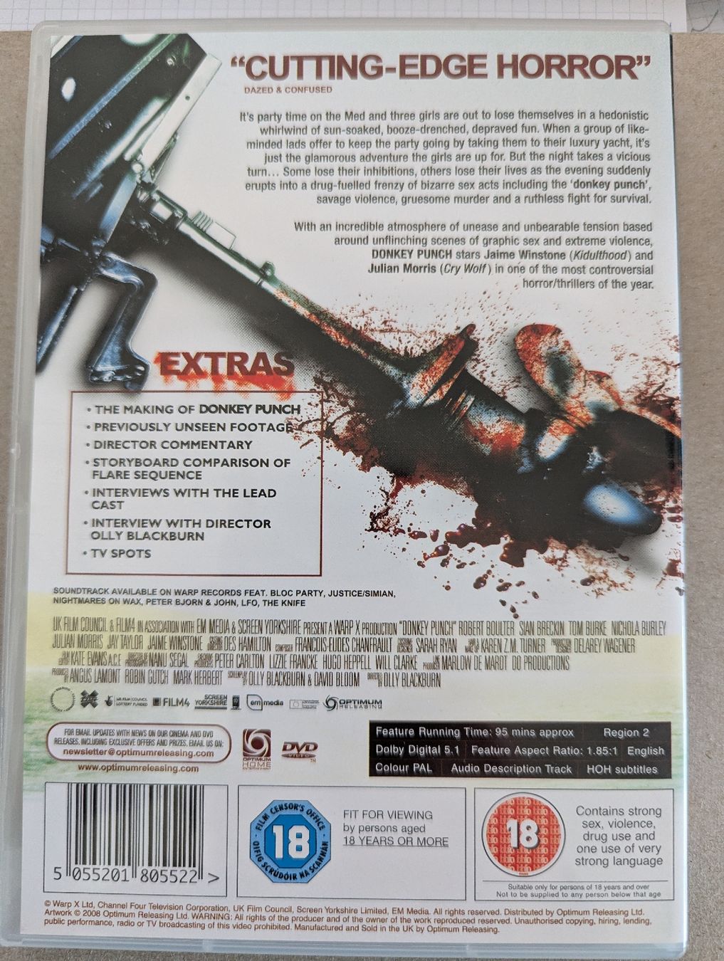 Tutti i DVDs: Donkey Punch – Usato da Aarau venduto da usmichi 1