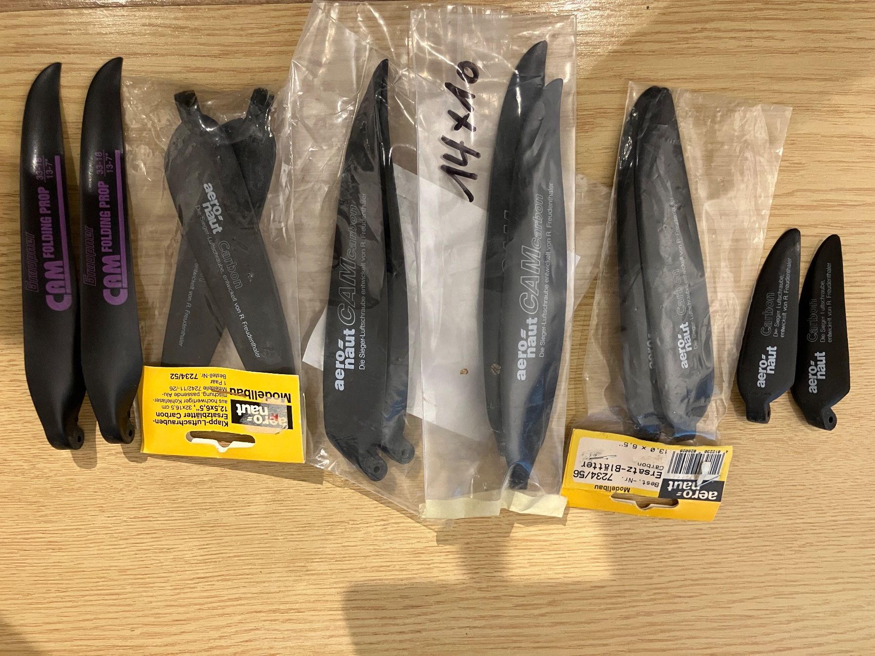 Modellismo RC: Diverse Propellerblätter im Set – Nuovo (secondo la descrizione) da Waltenschwil venduto da Hannibal_king 3